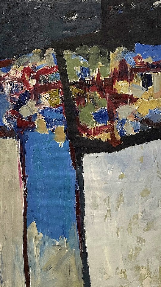 Melville  Price, Untitled (from  the Black Warriors Series), c. 1961
Oil on canvas, 60 x 36 in.
PRI003