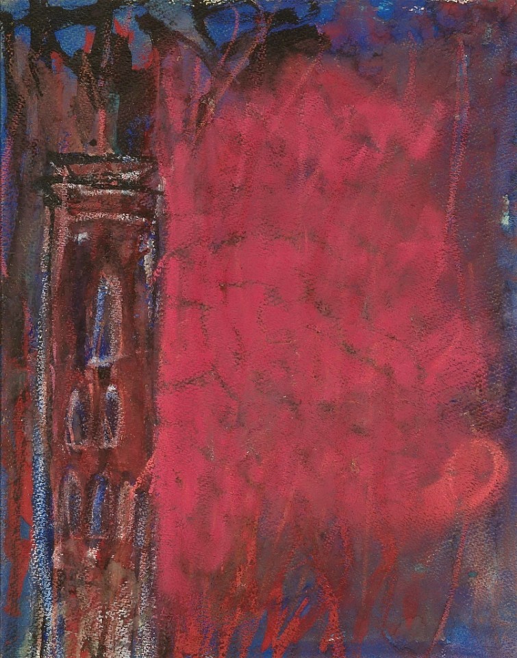 Gandy Brodie, Giotto's Campanille, 1953
Pastel on paper, 20 x 15 in.
BROD001