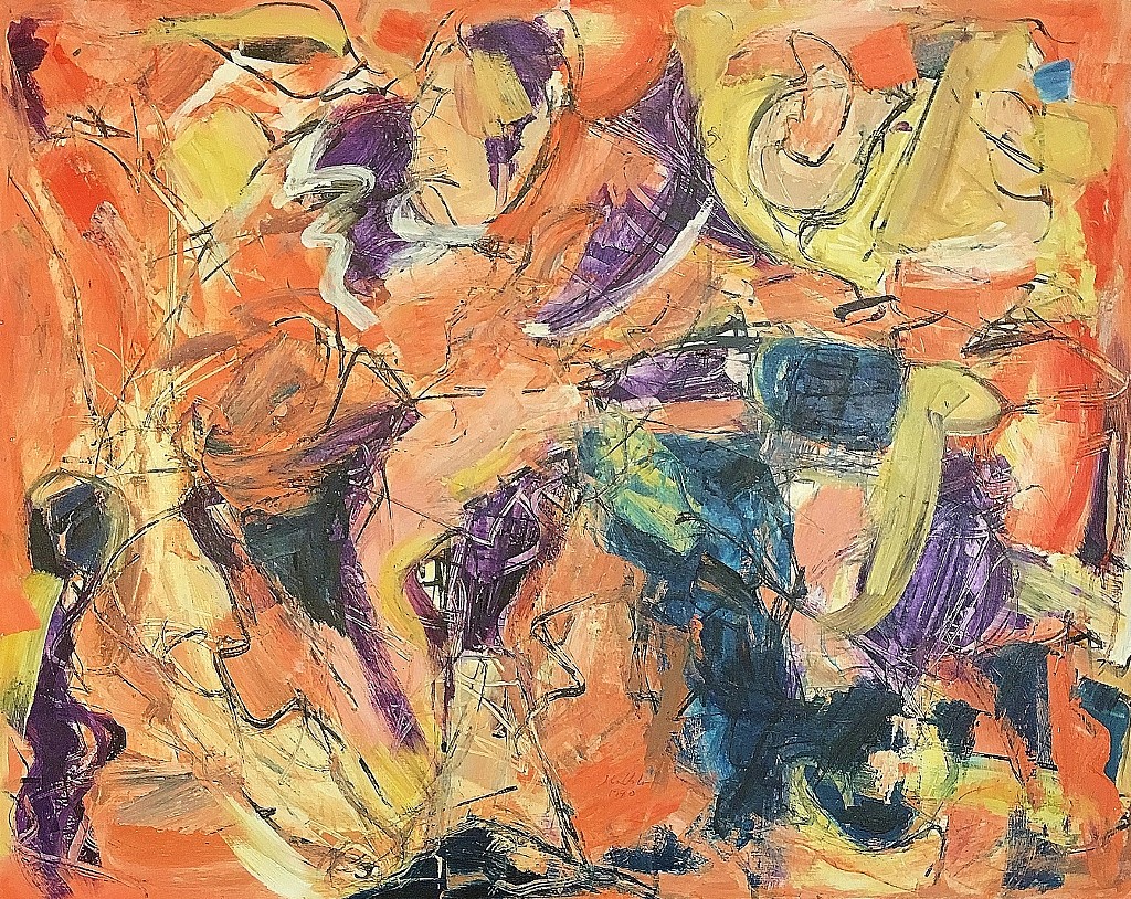 Judith Lindbloom, It is a Careful Ray, 1990
Oil on paper, 23 x 29 in.
LIN004