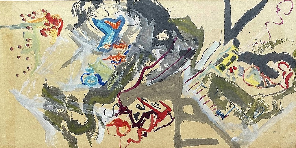 Vivian Springford, Untitled, 1963
Oil on paper laid to canvas, 23 1/2 x 47 in.
SPR001