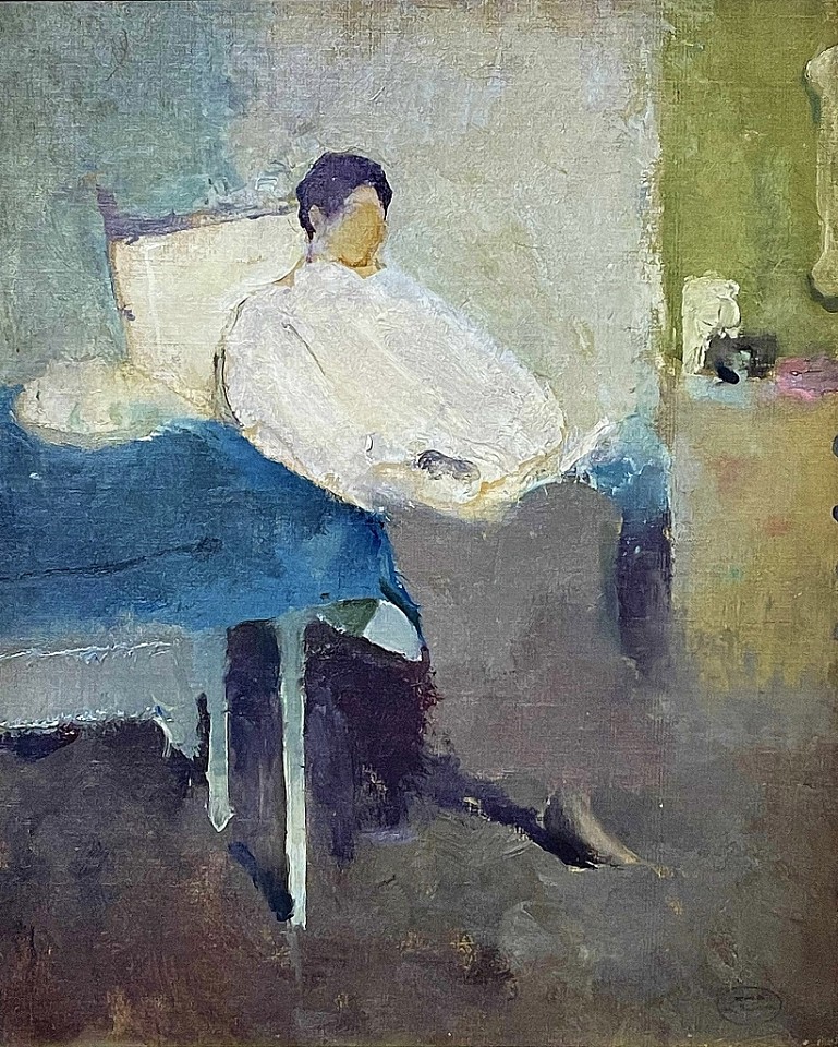 Margery Austen  Ryerson, Seated Woman, c. 1915
Oil on canvas, 22 x 18 in.
RYE006