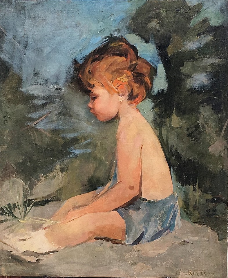 Margery Austen  Ryerson, Carrot Top, c. 1925
Oil on canvas, 29 x 24 in.
RYE009