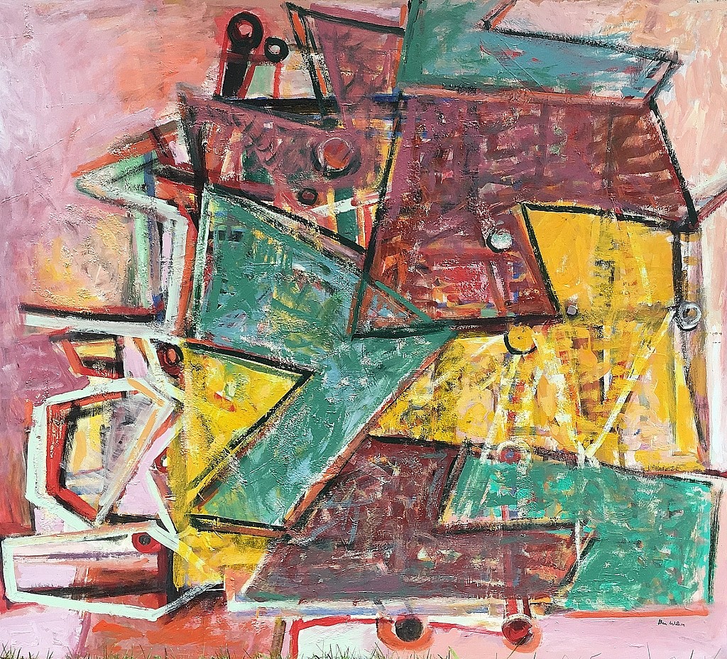Ben Wilson, Untitled, c. 1980-1990
Oil on board, 54 x 48 in.
WIL008
