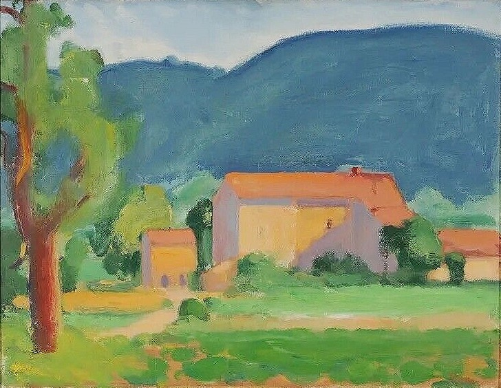 Paul Resika, Maison Basse, 1980
Oil on canvas, 19 7/8 x 25 7/8 in.
RES001