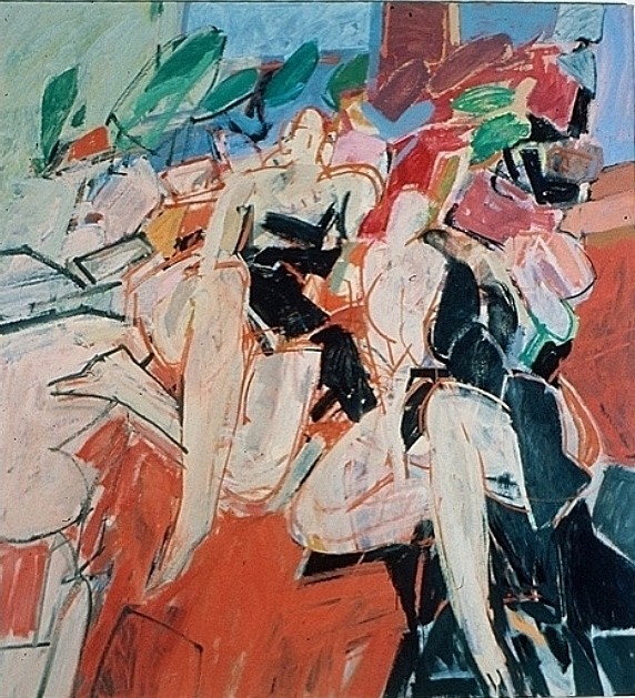 Charles Cajori, Something Grand, 1987
Oil on canvas, 78 x 72 in.
CAJ007