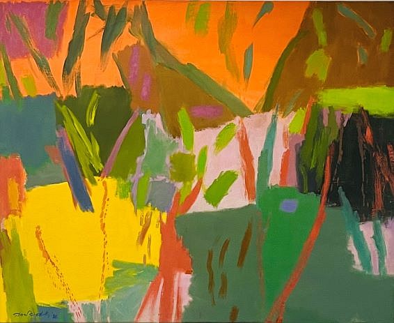 Stan Brodsky, Pacific Orange, 1986
43 x 54 in.
BRO010