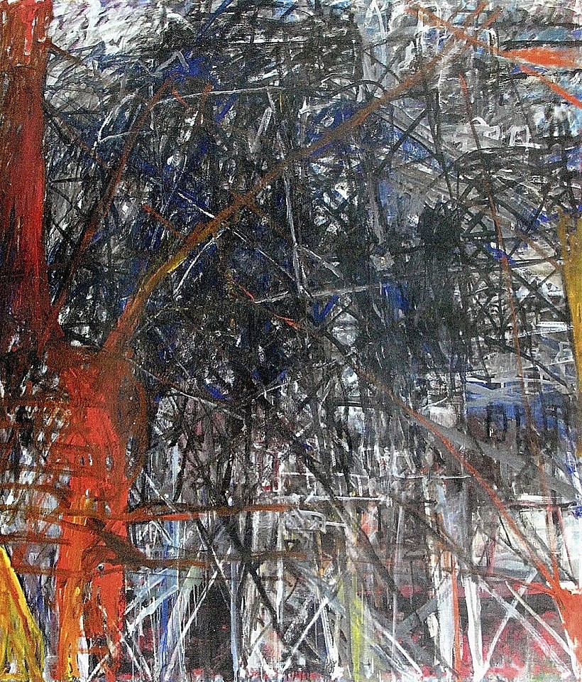 Gandy Brodie, City Anguish, 1958
Oil on canvas, 72 1/2 x 58 1/2 in.
BRO011