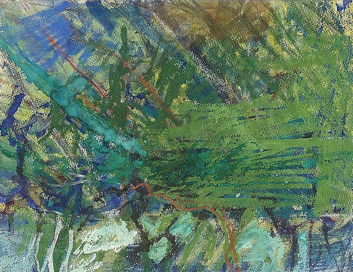 Gandy Brodie, Landscape Near Florfence, 1955
Pastel on paper, 15 3/4 x 20 in.
BROD008