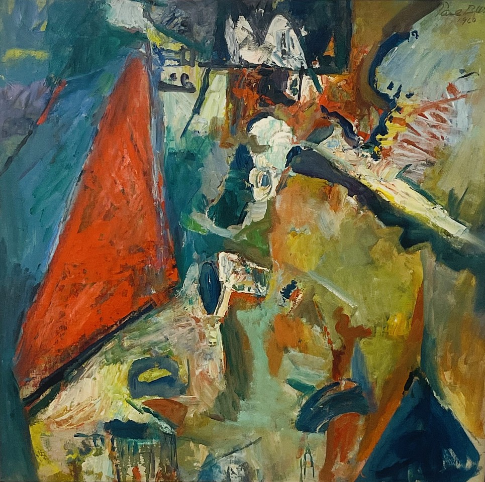 Paul Burlin, Bertha, 1960
Oil on canvas, 39 x 40 in.
BUR002