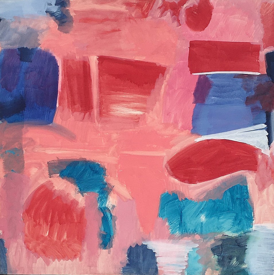 Fred  Mitchell, Pink South Street, 1964
Oil on canvas, 50 x 50 in.
MIT002
