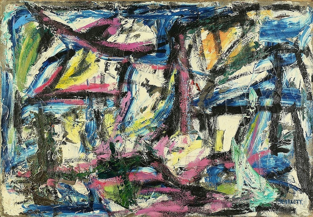 Rolph Scarlett, Untitled, c. 1955
Oil on canvas, 24 x 35 in.
SCA051