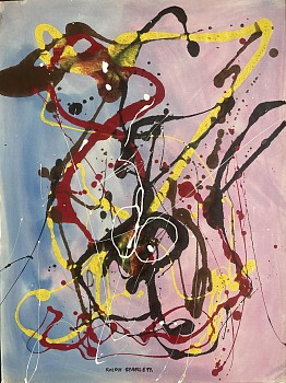 Rolph Scarlett -&nbsp;Untitled Drip Abstraction, c. 1948-1952