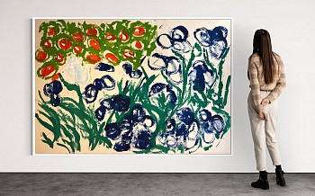 Suzanne  LaFleur -&nbsp;Apples and Irises, 2022