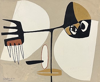 Rolph Scarlett -&nbsp;Untitled, Indian Space, 1955