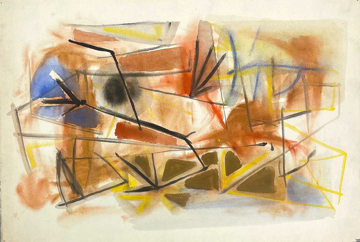 Fred  Mitchell, Untitled, c. 1947
Pastel on paper, 15 1/2 x 22 1/2 in.
MIT008