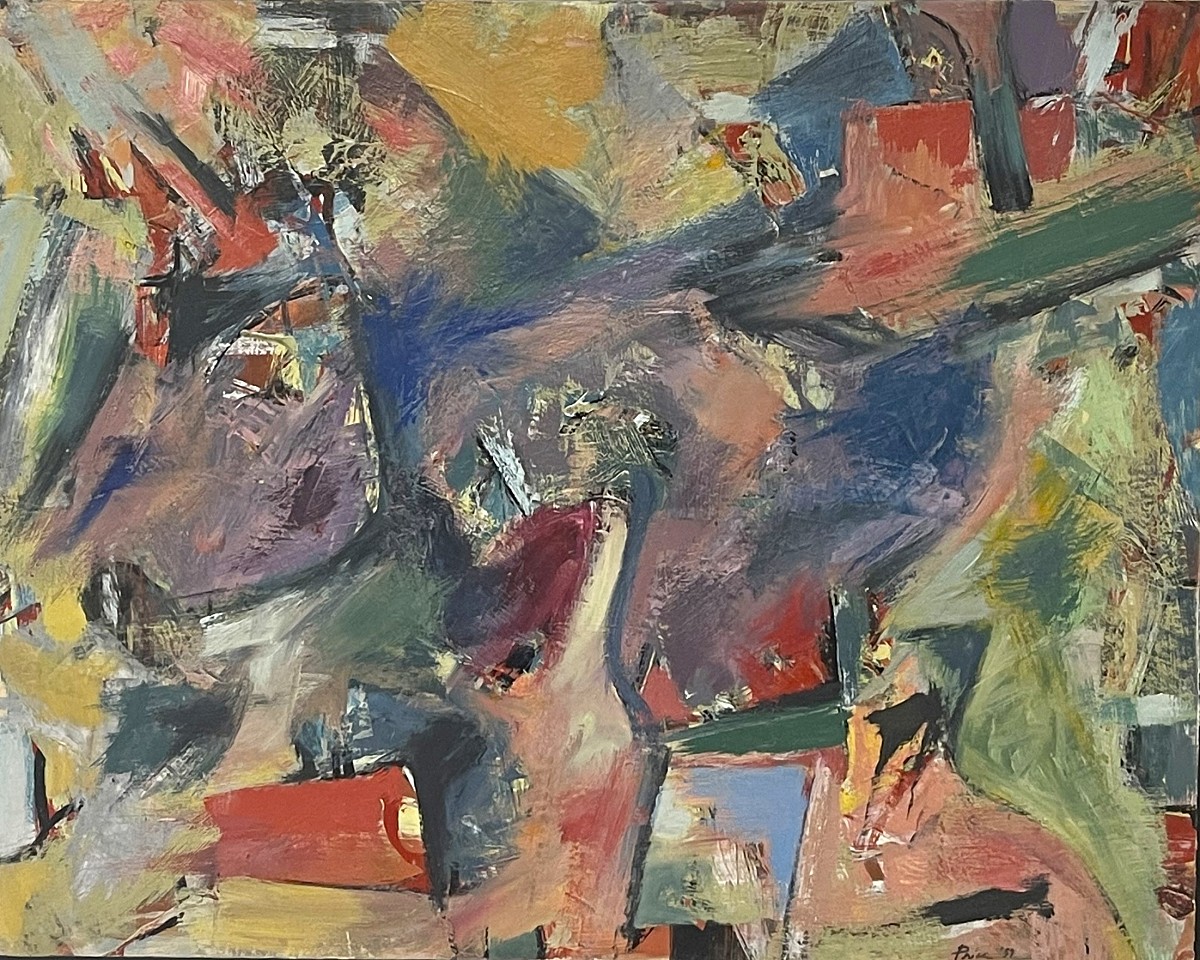Melville  Price, Untitled, 1959
Oil on paper laid to canvas, 23 x 29 in.
PRI030