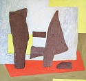 Agnes  Hart, Untitled
c. 1960, Oil and sand on canvas