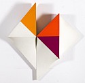 Sydney  Butchkes, Gnomon
1967, liquitex on shaped canvas
