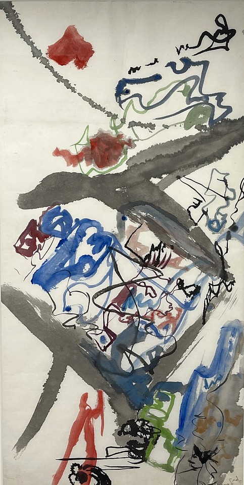 Vivian Springford, Untitled, c. 1963
Mixed media on paper, 47 1/2 x 24 1/2 in.
SPR007