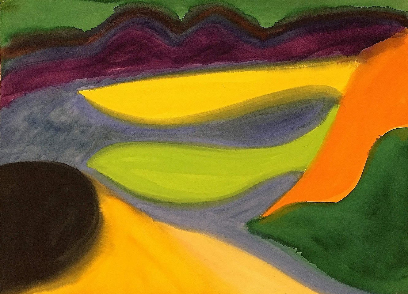 David Hayes, Untitled, 1985
Pastel on paper, 22 x 30 in.
HAY006