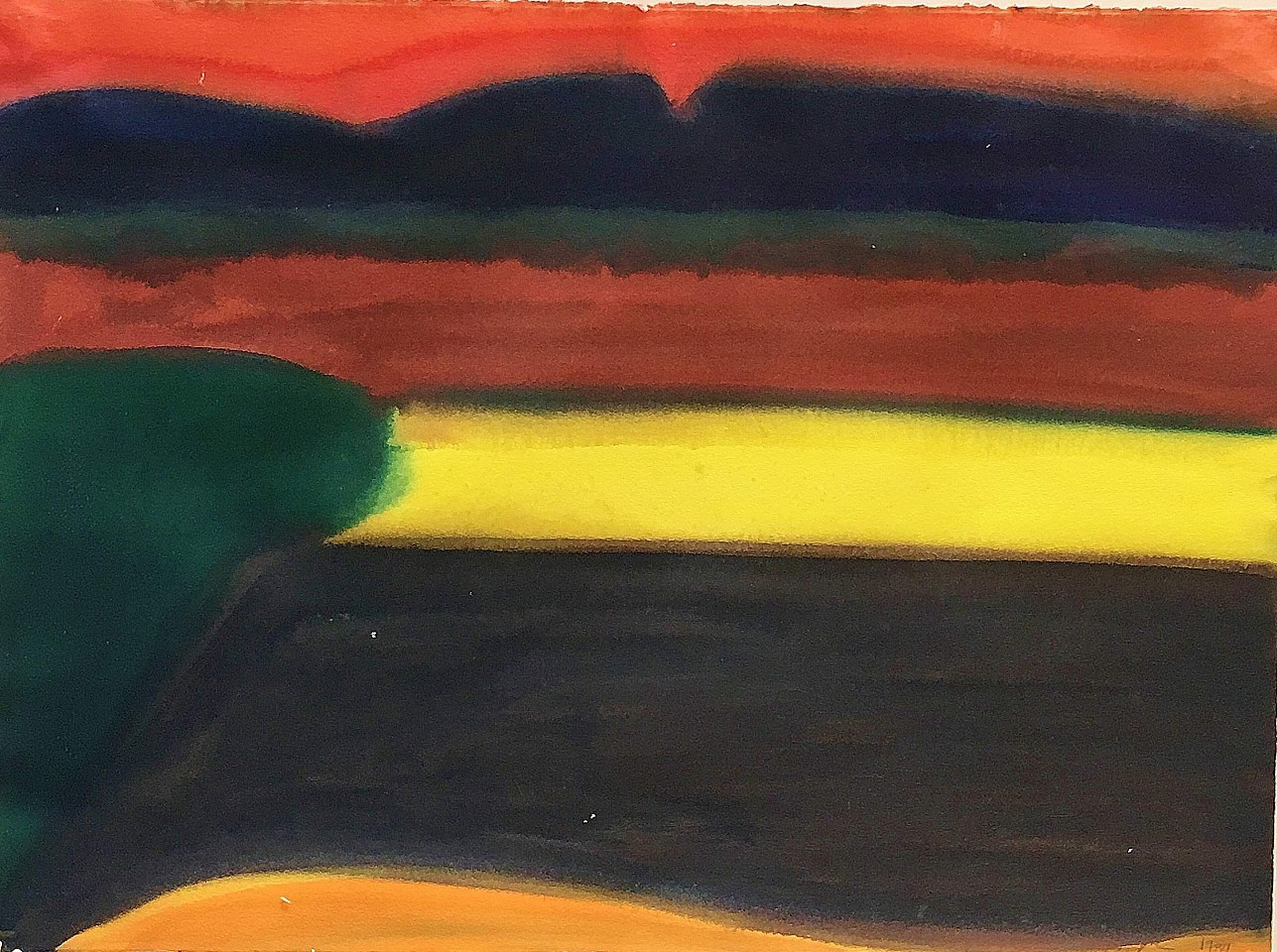 David Hayes, Untitled, 1984
Pastel on paper, 22 x 30 in.
HAY007