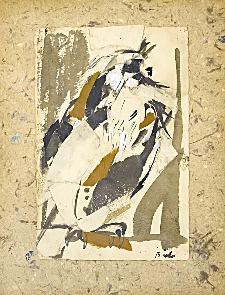 Janice Biala, Untitled, c. 1955
Collage on paper, 8 x 5 1/2 in.
BIA002