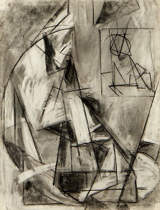 Margaret Trumbull Jennings, Untitled, c. 1935
Charcoal on paper, 25 x 19 in.
JEN004