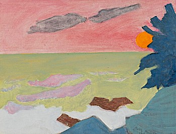 Sally Michel Avery - Setting Sun, 1980