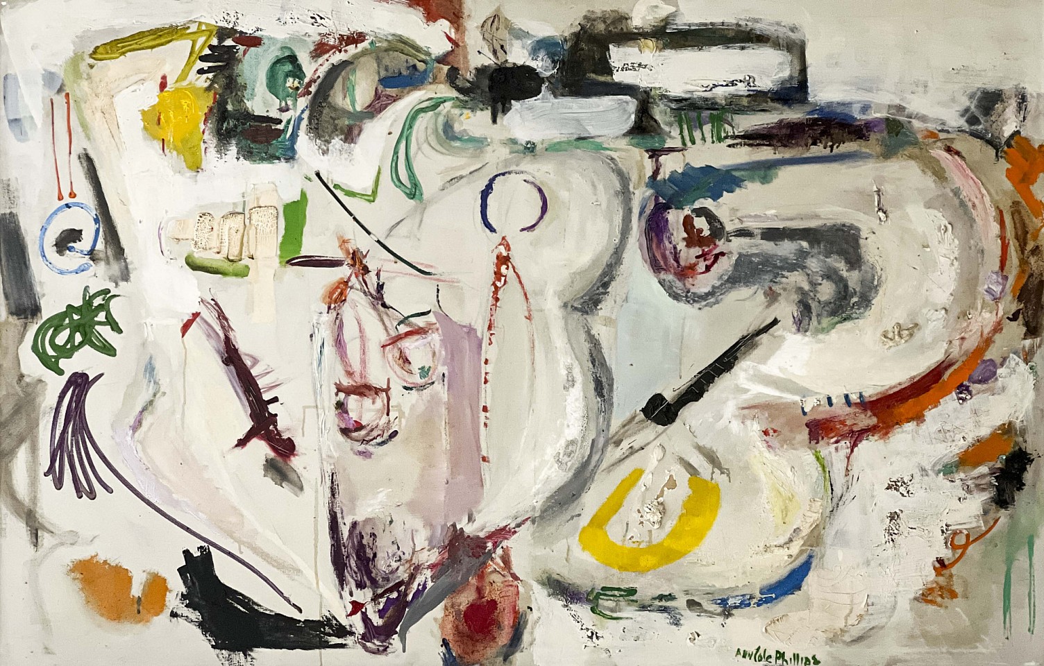 Ann Cole Phillips, Entrance Within, c. 1964
Oil on canvas, 39 x 60 in.
PHI002