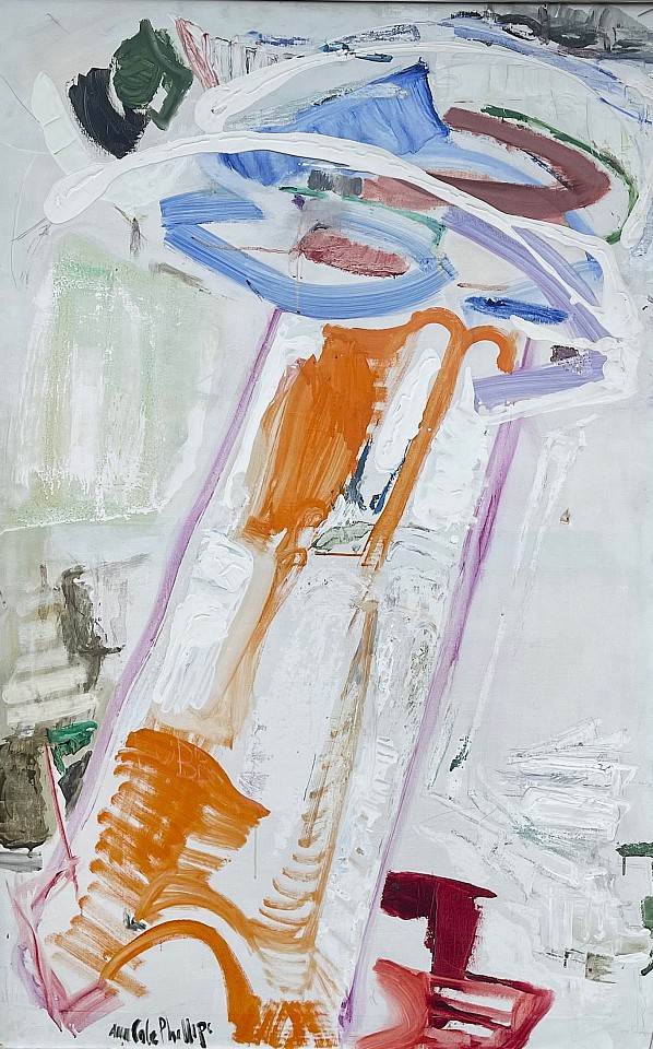 Ann Cole Phillips, Pillar of the Gods, c. 1964
Oil on canvas, 60 x 39 in.
PHI003