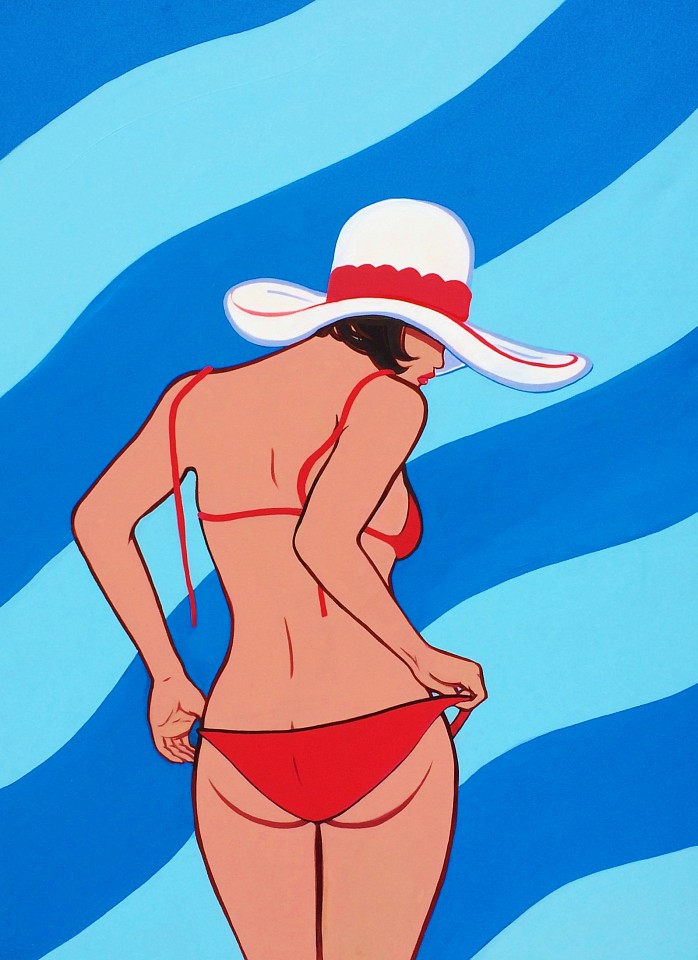 Marjorie Strider, You Can Leave Your Hat On, c. 2010
Acrylic on canvas, 72 x 48 in.
STR009
&bull;