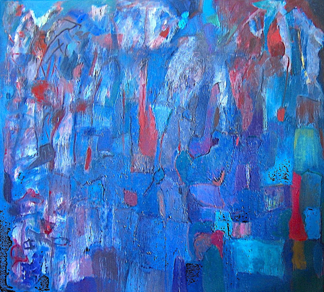 Beverly Brodsky, Incantation Blue, 2024-2025
Oil on canvas, 72 x 80 in.
BROD080