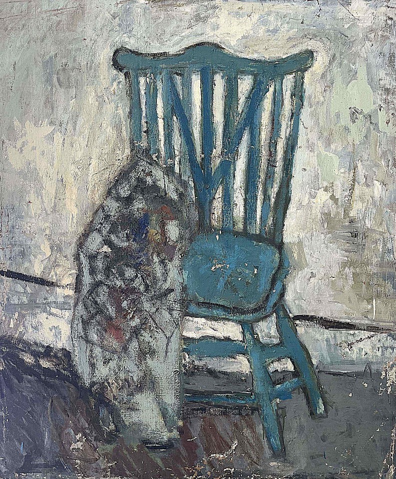 Gandy Brodie, The Blue Chair, c. 1959
Oil on canvas, 45 x 37 1/2 in.