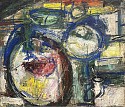 Albert  Kresch, Abstracted Still LIfe
1954, Oil on canvas