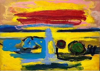 Albert  Kresch - Light Effect Near Taos, New Mexico, 1970