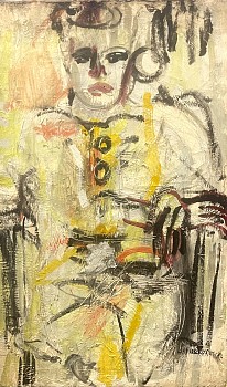 Albert  Kresch - Woman in Chair, 1940s