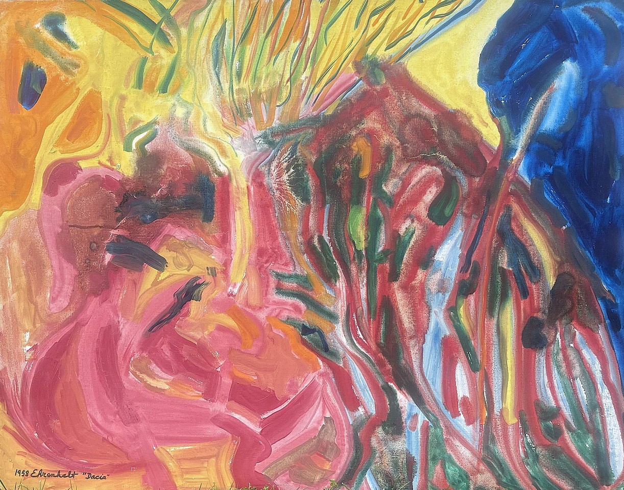 Amaranth Ehrenhalt, Dacia, 1958
Oil on canvas, 29 x 36 in.
EHRE004
