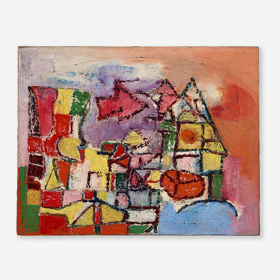 Ralph  Rosenborg, Untitled, 1940
Oil on canvas, 18 1/8 x 23 1/2 in.
ROSE001