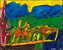 George McNeil, Les Brayeres
1964, Oil on board