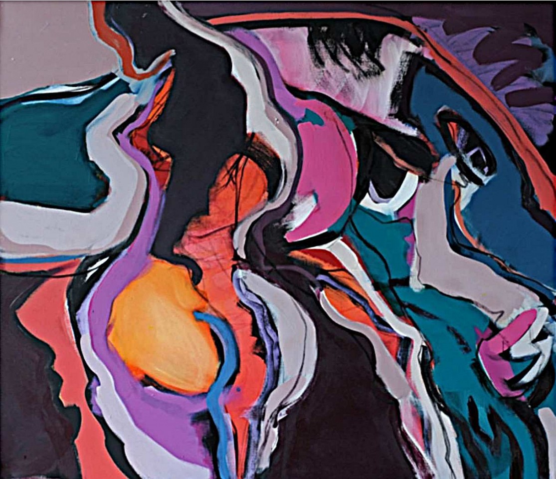 Harriette Joffe, Misquided Angel, 1985
Acrylic on canvas, 50 x 60 in.
JOFF073