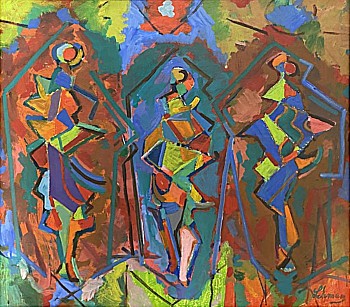 Irving George Lehman -&nbsp;Three Dancers, c. 1935