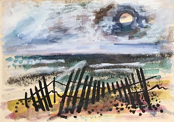 Irving George Lehman -&nbsp;Untitled, Seascape, c. 1935