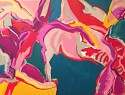 Harriette Joffe, Indian Field at 3 Leg Crossing
1984, Oil on canvas
