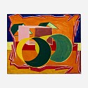 Al Held, Untitled
2003, Egg Tempera on Honeycomb Panel